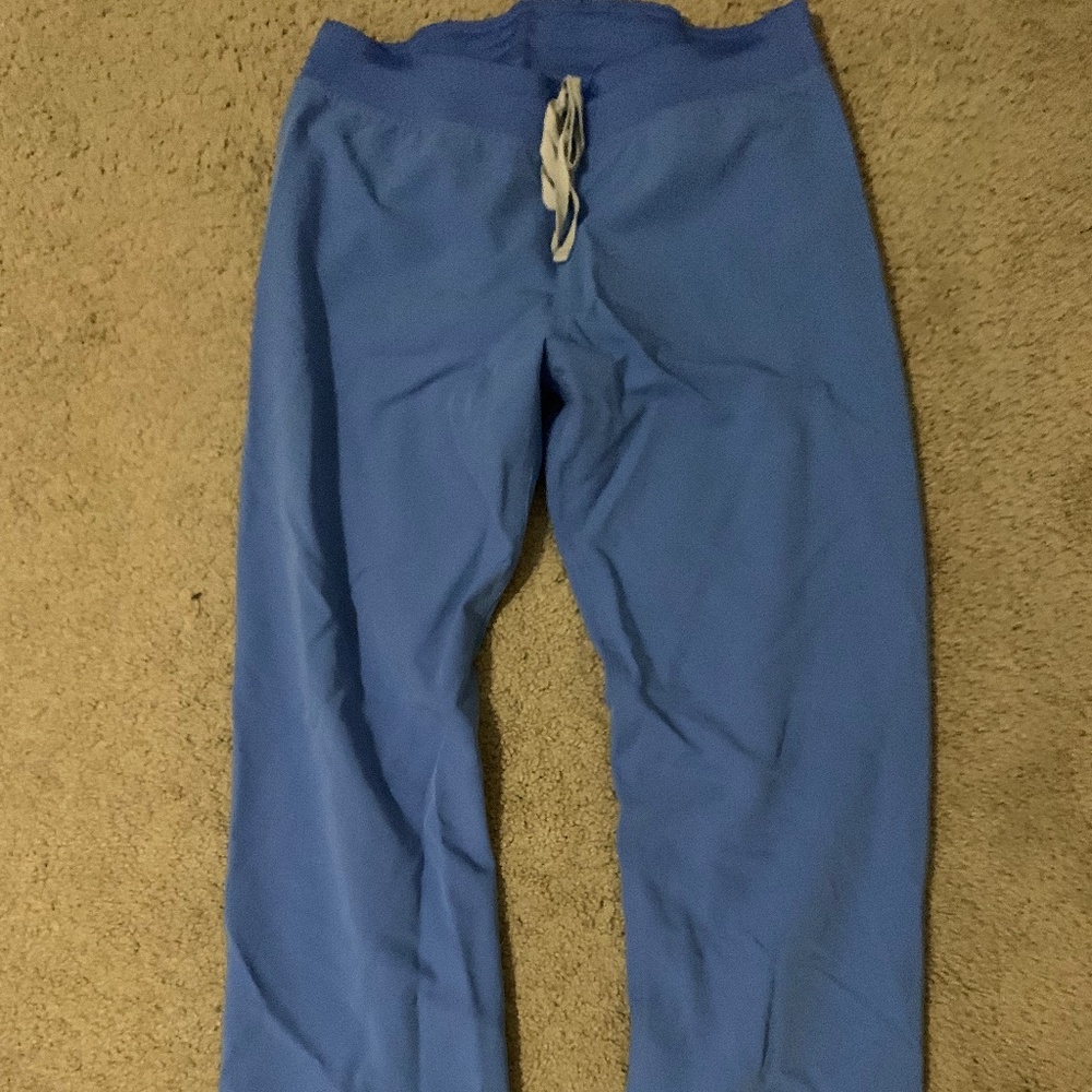 Figs Ceil Blue Medium Scrub Bottoms